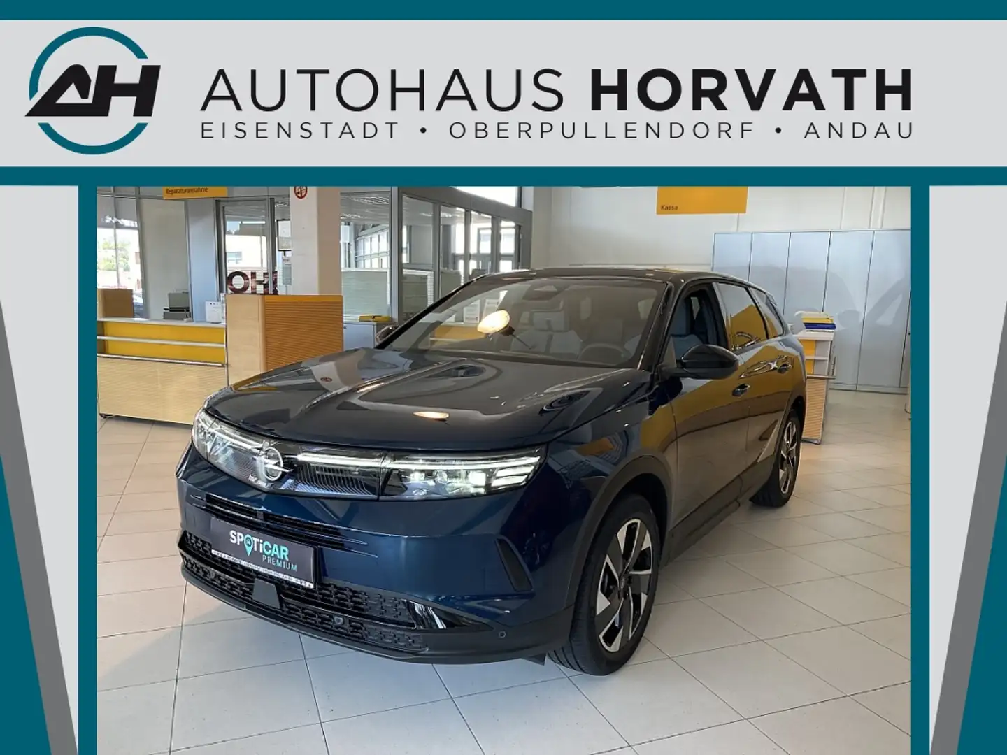 Opel Grandland 1.2 MHEV GS Aut. Blau - 1