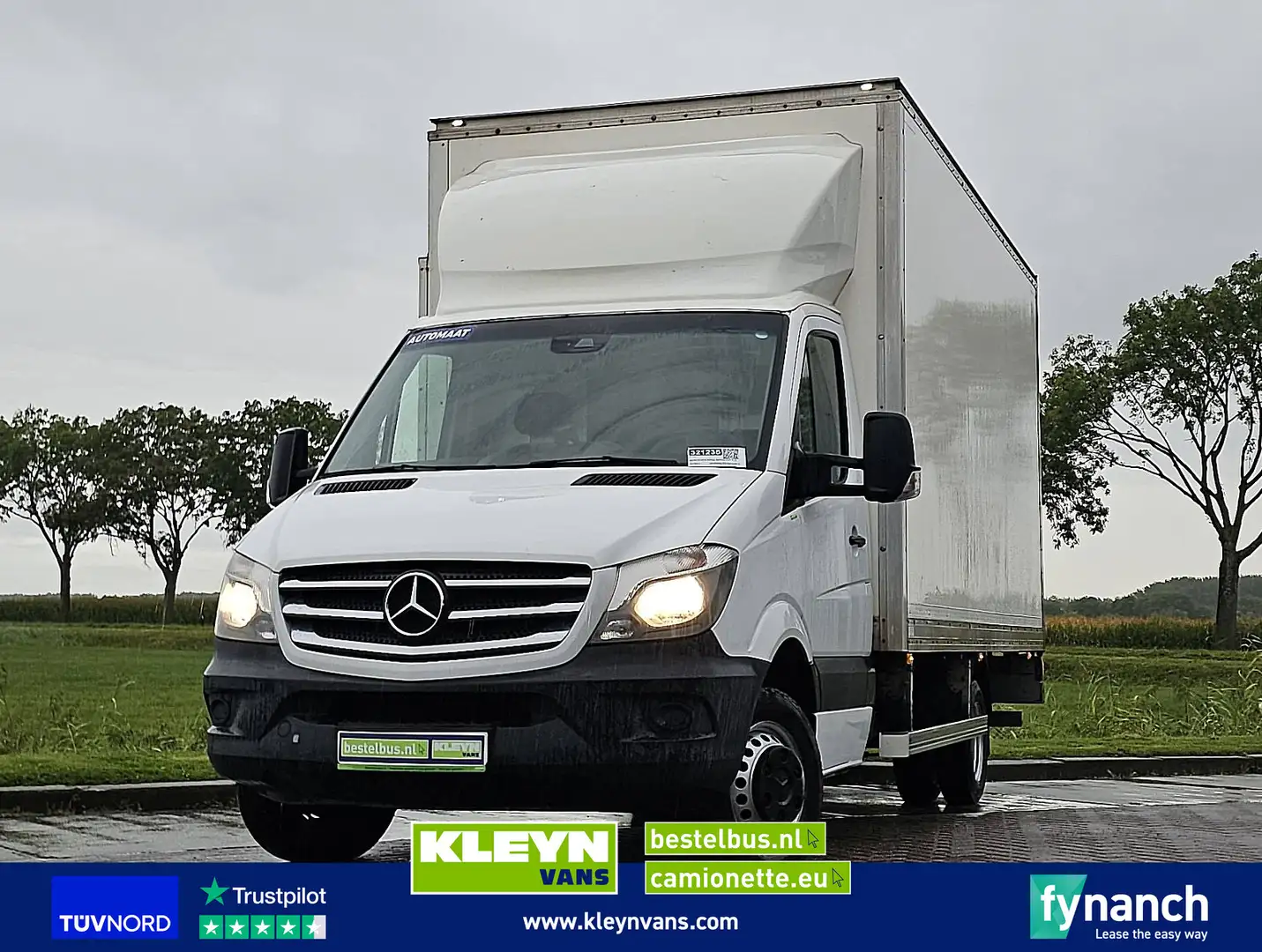 Mercedes-Benz Sprinter 516 automaat EURO6 Wit - 1