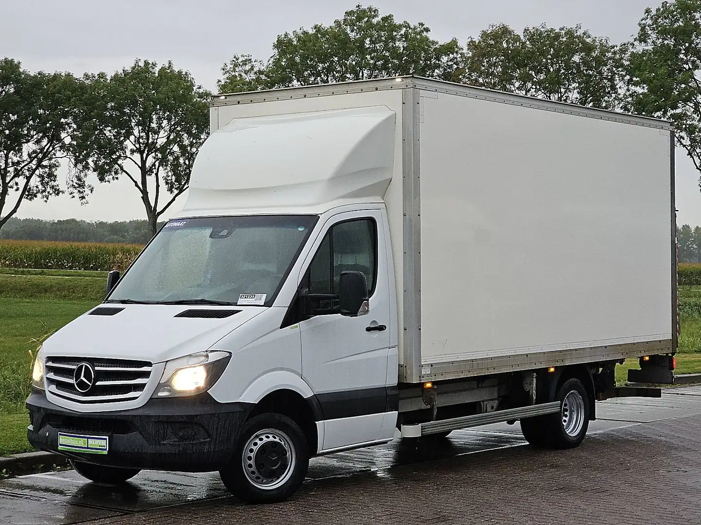 Mercedes-Benz Sprinter 516 automaat EURO6 Wit - 2