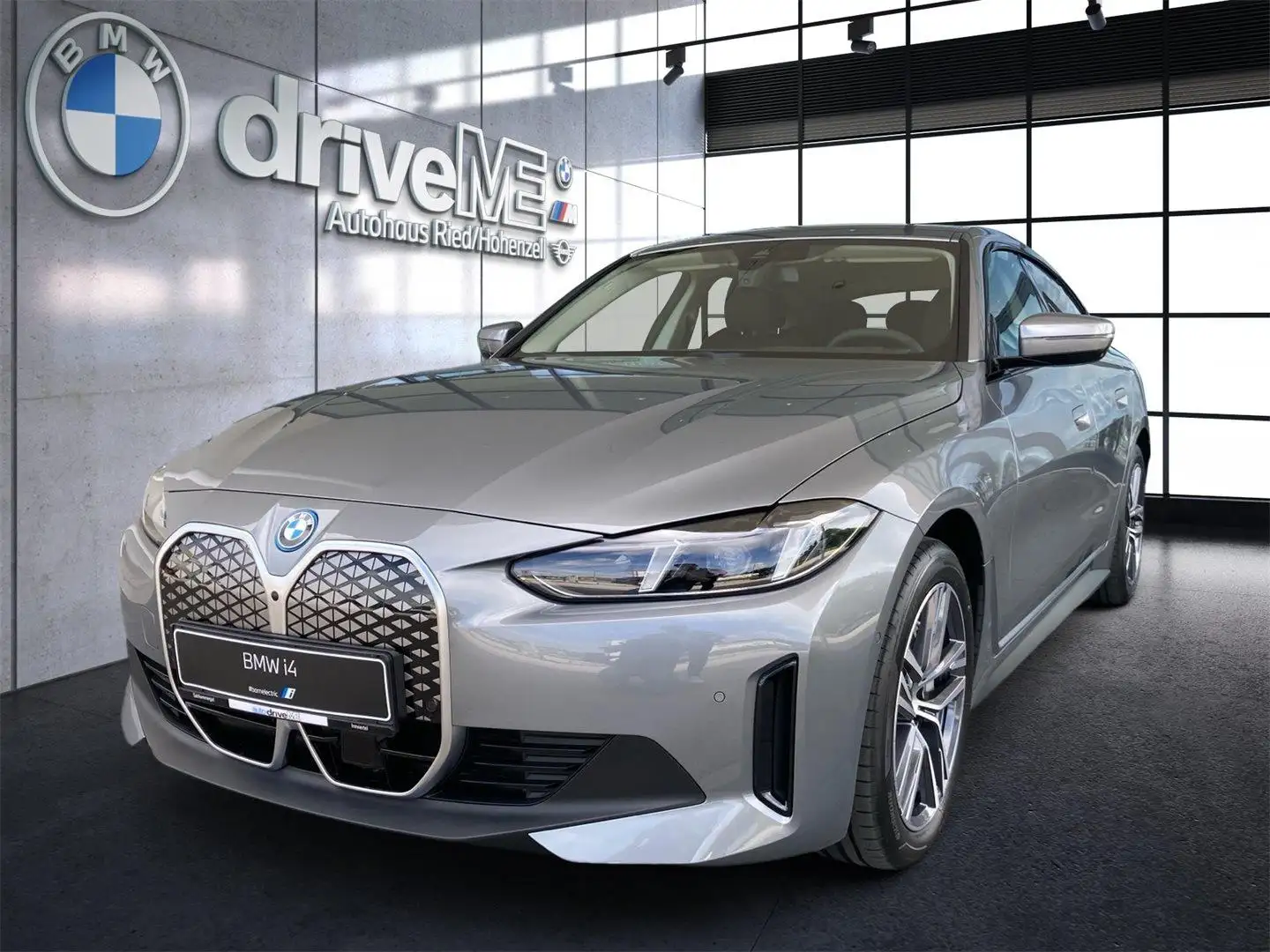 BMW i4 eDrive35 I HeadUp I AHK I Leasing 0,99 % SP Gris - 1