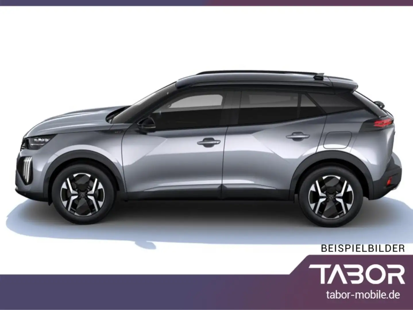 Peugeot 2008 MHEV 145 DSC6 GT 360° ACC Nav KeyL LED BT Silber - 2