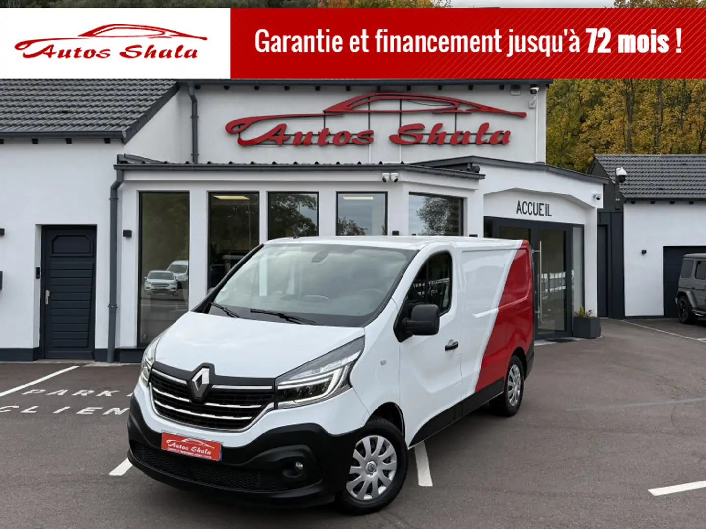 Renault Trafic L1H1 1000 1.6 DCI 95CH GRAND CONFORT E6 Bianco - 1