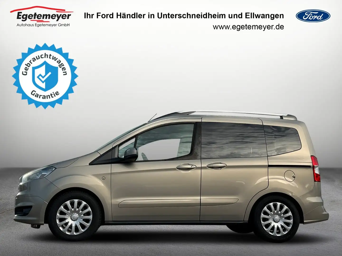 Ford Tourneo Courier Titanium 8 FACH PDC KLIMAAUTO CD Grau - 2