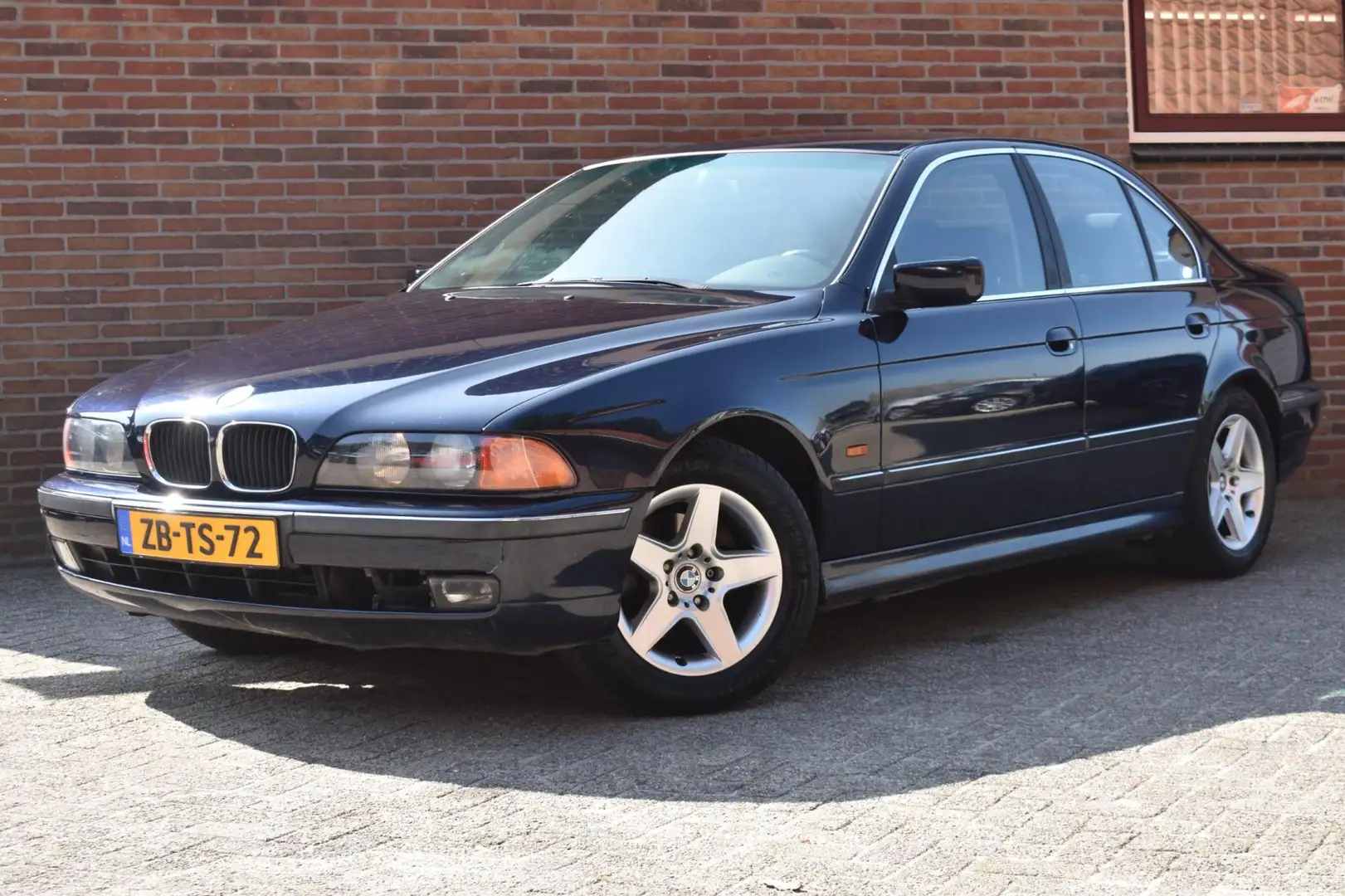 BMW 520 5-serie 520i Executive '99 Bleu - 1