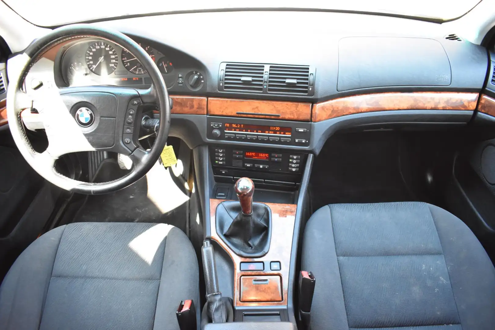 BMW 520 5-serie 520i Executive '99 Bleu - 2