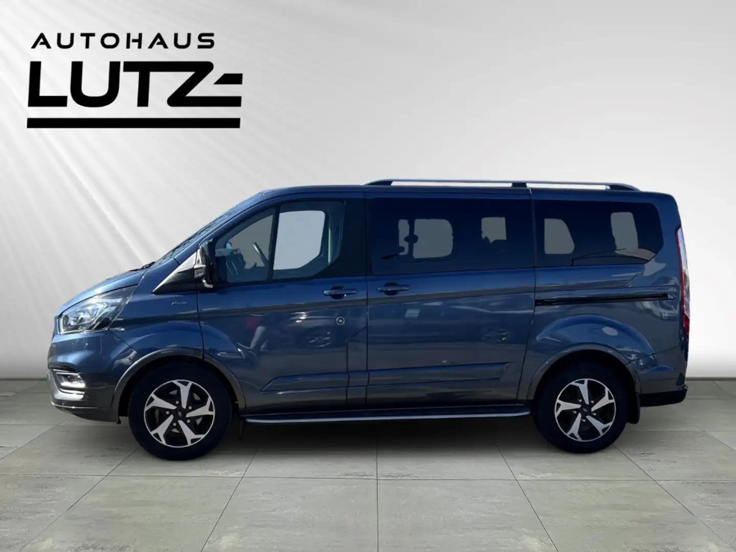 Ford Tourneo Custom Active Kombi Automatik AHK Navi Klima Wipa PDC Kam Albastru - 2