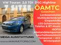 Volkswagen Touran Highline 2,0 SCR TDI,  7Sitze AHK 1.Besitz, ÖAM... Blau - thumbnail 1