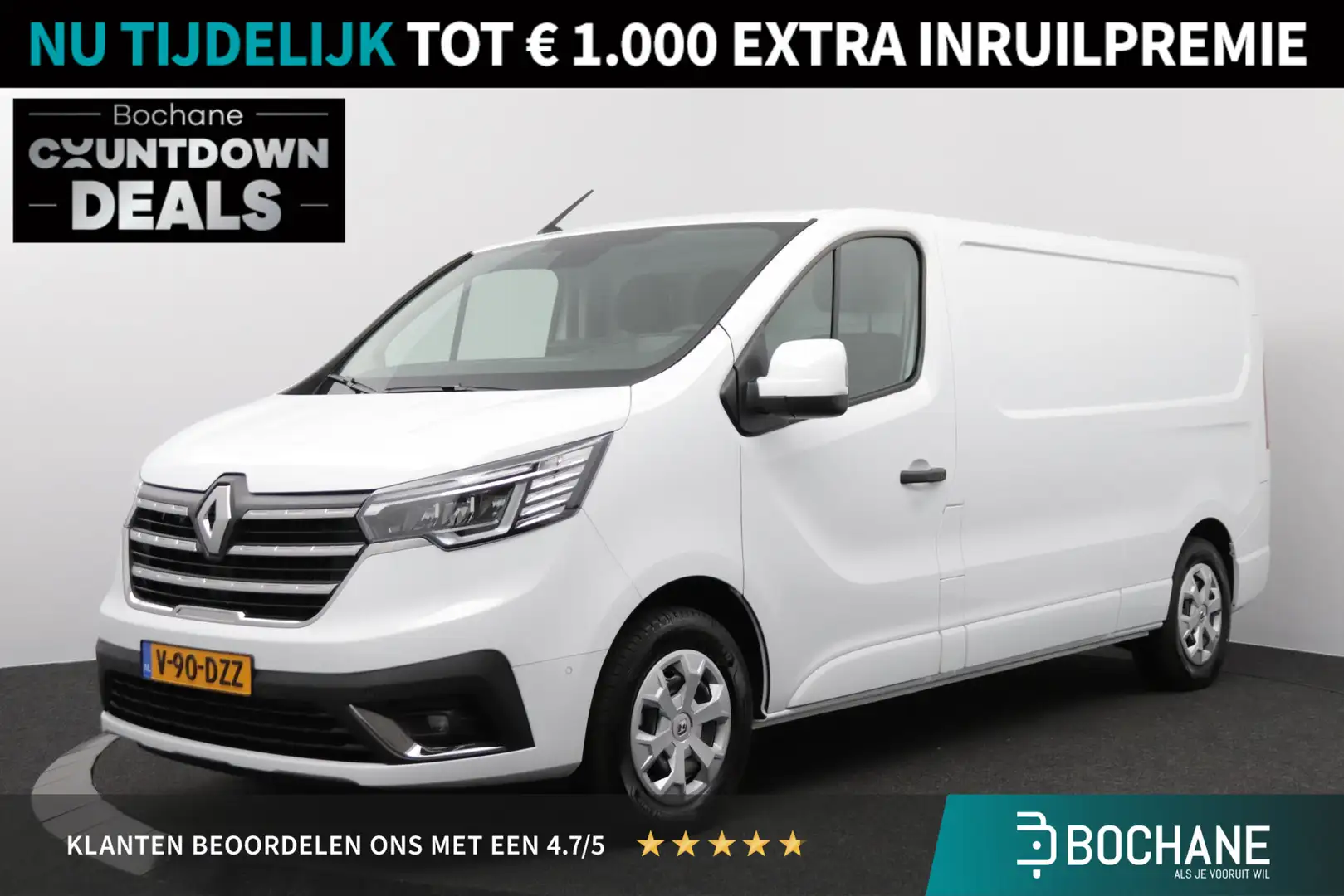 Renault Trafic E-Tech T29 L2H1 Advance 52 kWh 100% Elektrisch | Bílá - 1