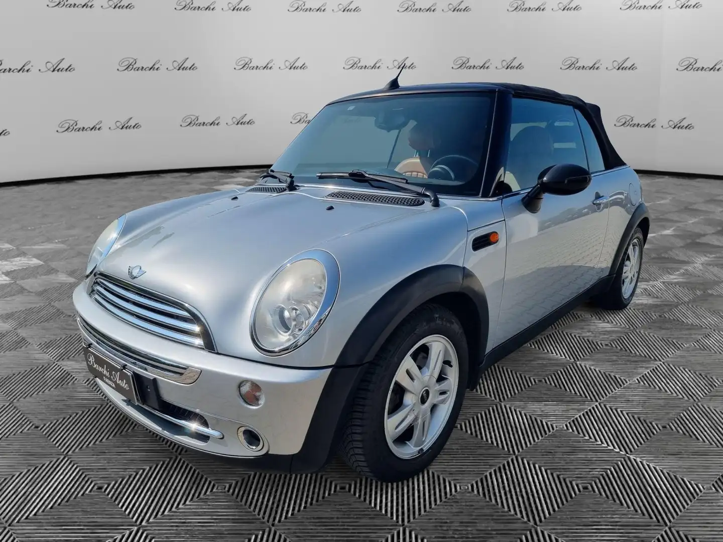 MINI One Cabrio Mini 1.6 16V One Sidewalk Cabrio - NEOPATENTATI Argento - 2