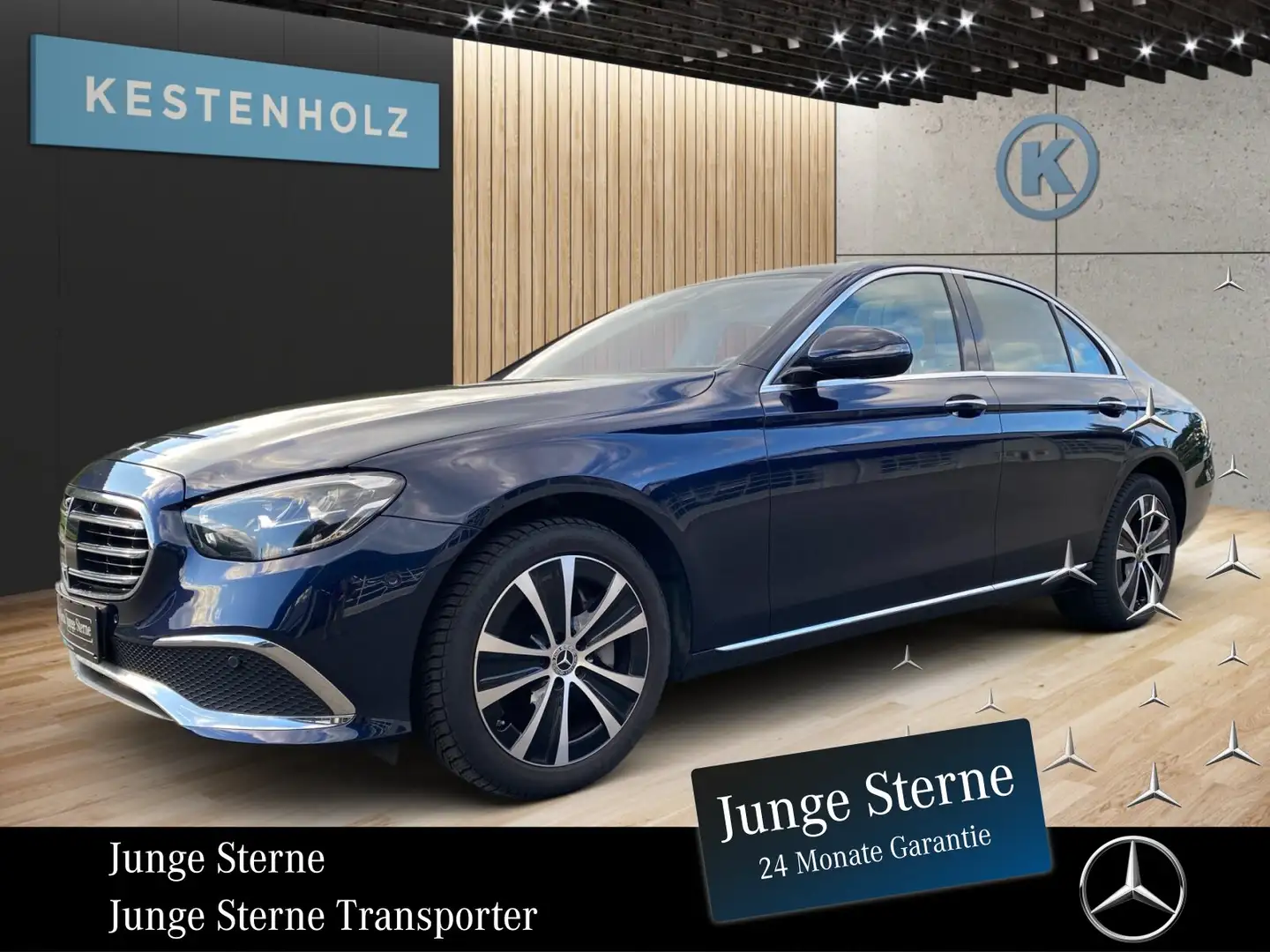 Mercedes-Benz E 300 E 300 e Limousine *EXCLUSIVE*MEMO*360°*PANO* Blau - 1