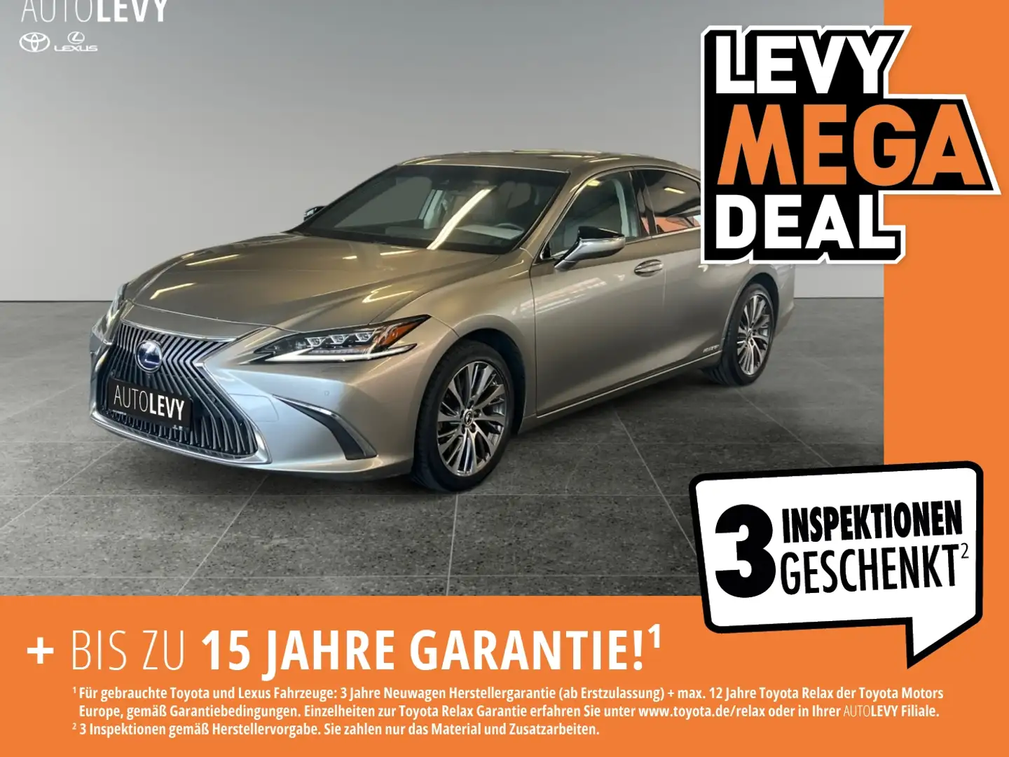 Lexus ES 300 h Executive Line *CARPLAY* Srebrny - 1