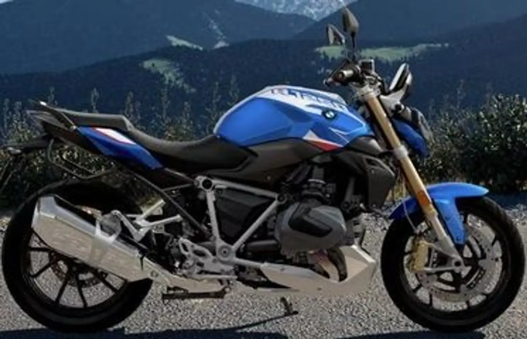 BMW R 1250 R Bleu - 1
