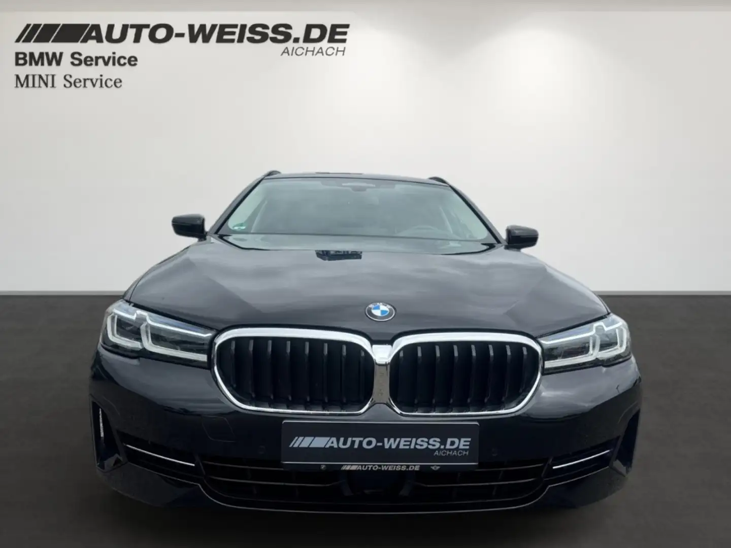 BMW 520 dA LEDER+LASER+ACC+HUD+SPORTSITZ+SHZ+DAB+HIFI Schwarz - 2