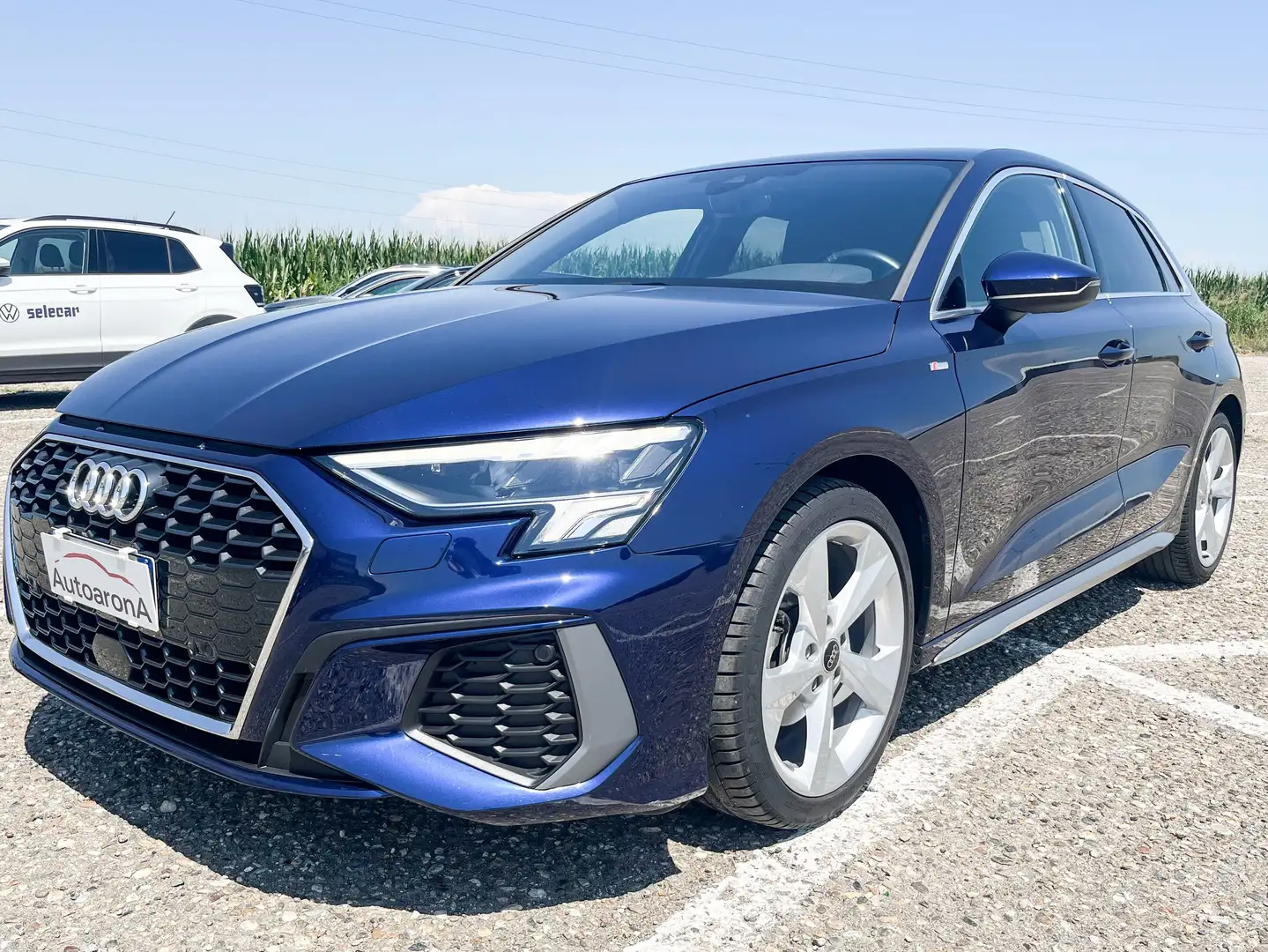 Audi A3 A3Sportback 35 2.0 tdi S line Edition s-tronic Blu/Azzurro - 1