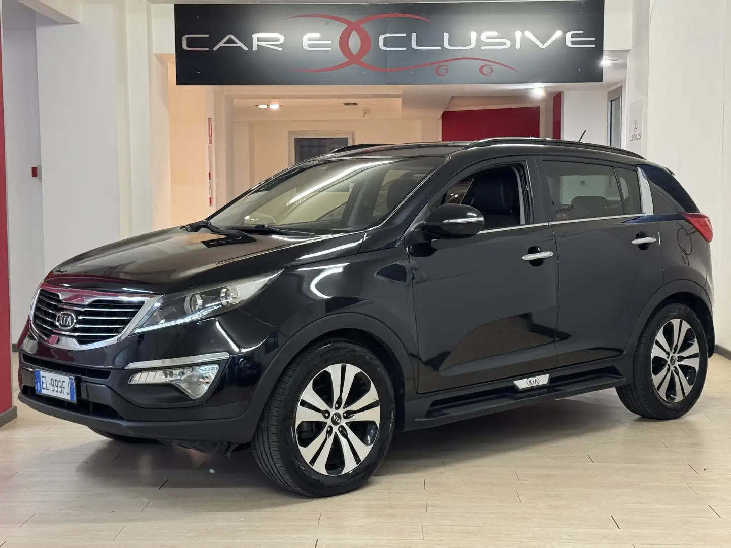 Kia Sportage Sportage 1.7 crdi Plus 2wd Meccanica perfetta-Gar Nero - 1