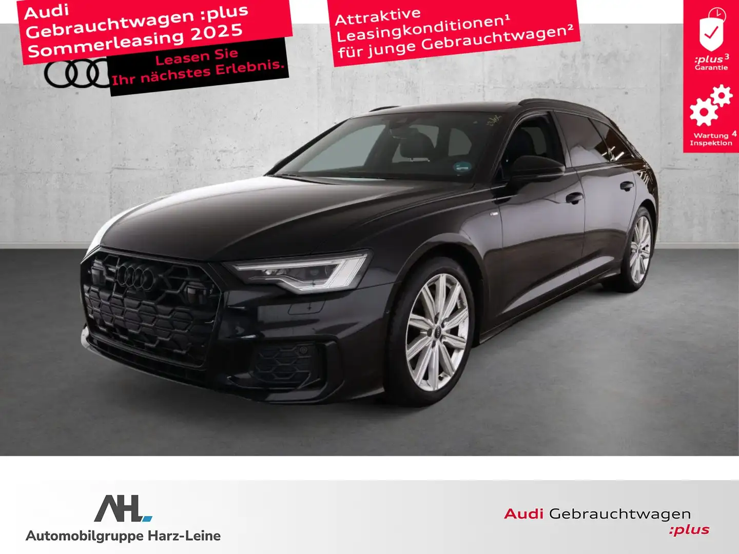 Audi A6 Avant 50 TDI S line quattro Tiptronic Matrix ACC A Schwarz - 1