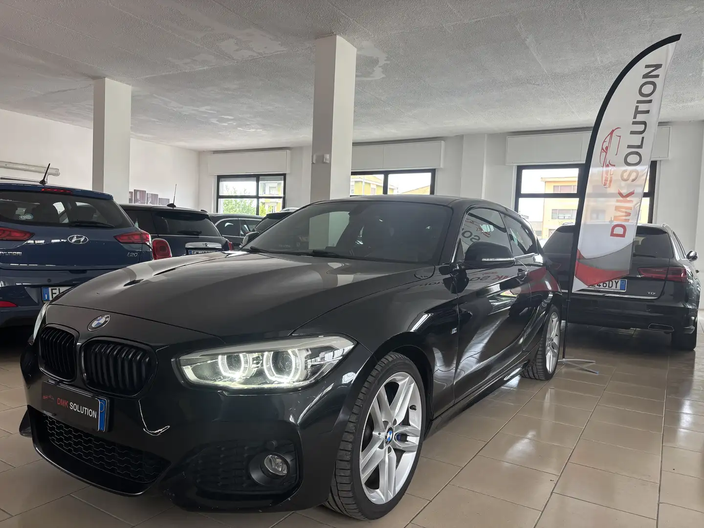 BMW 118 Msport 3p **GARANTITA 2 ANNI!!** Noir - 1