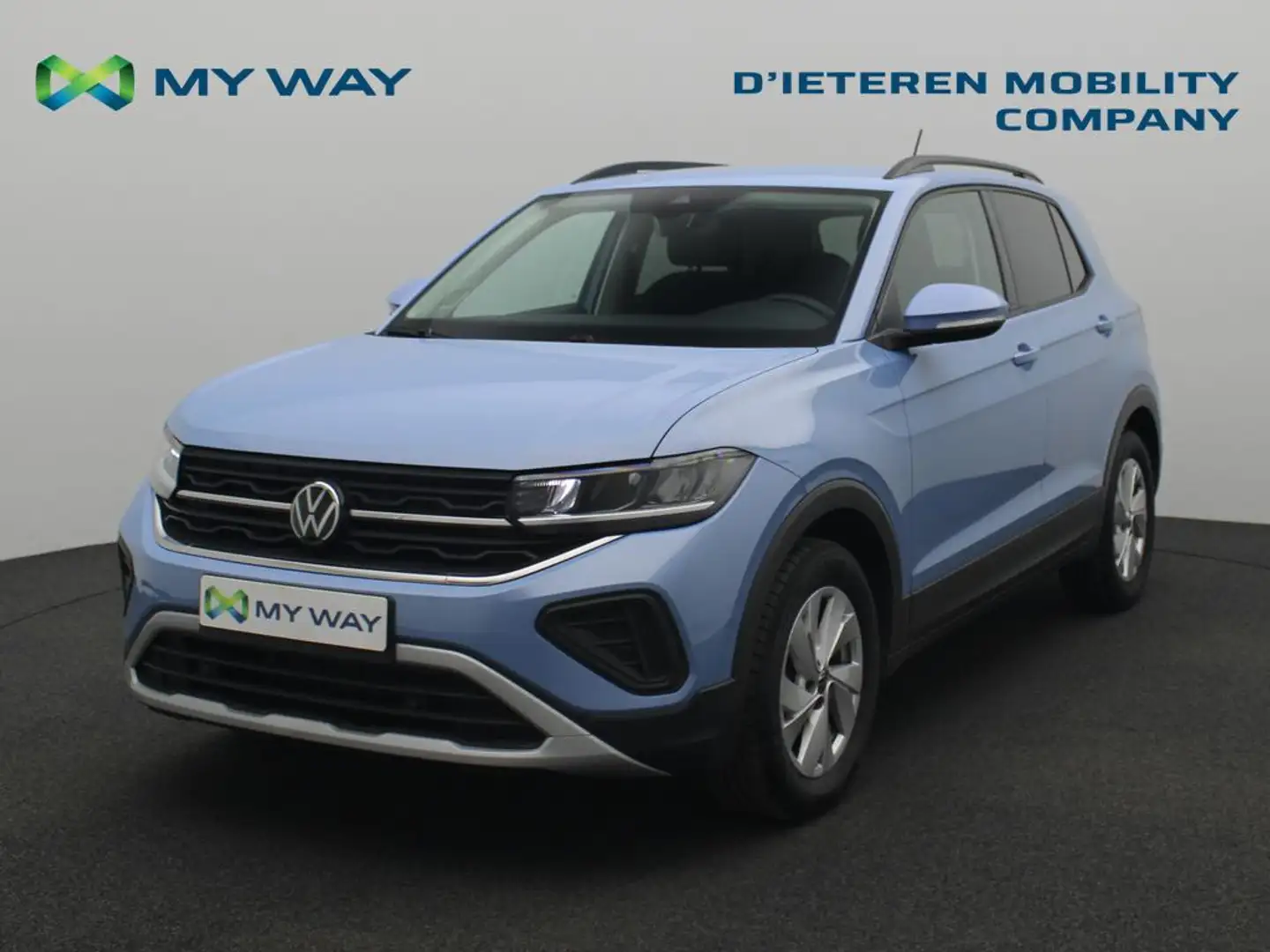Volkswagen T-Cross LIFE 1.0 TSI 95 PK 5v / PDC / ACC / Apple Carplay Blauw - 1