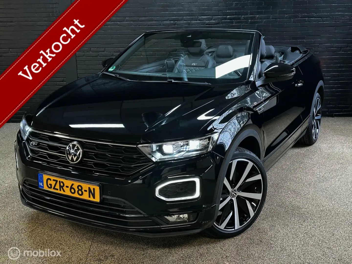 Volkswagen T-Roc Cabrio 1.5 TSI R-Line Beats Leder Carplay Schwarz - 2