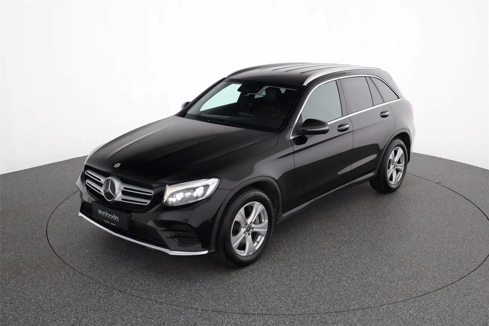 Mercedes-Benz GLC 220 d 4M AMG-Line DistronicPlus AHK Leder Schwarz - 2