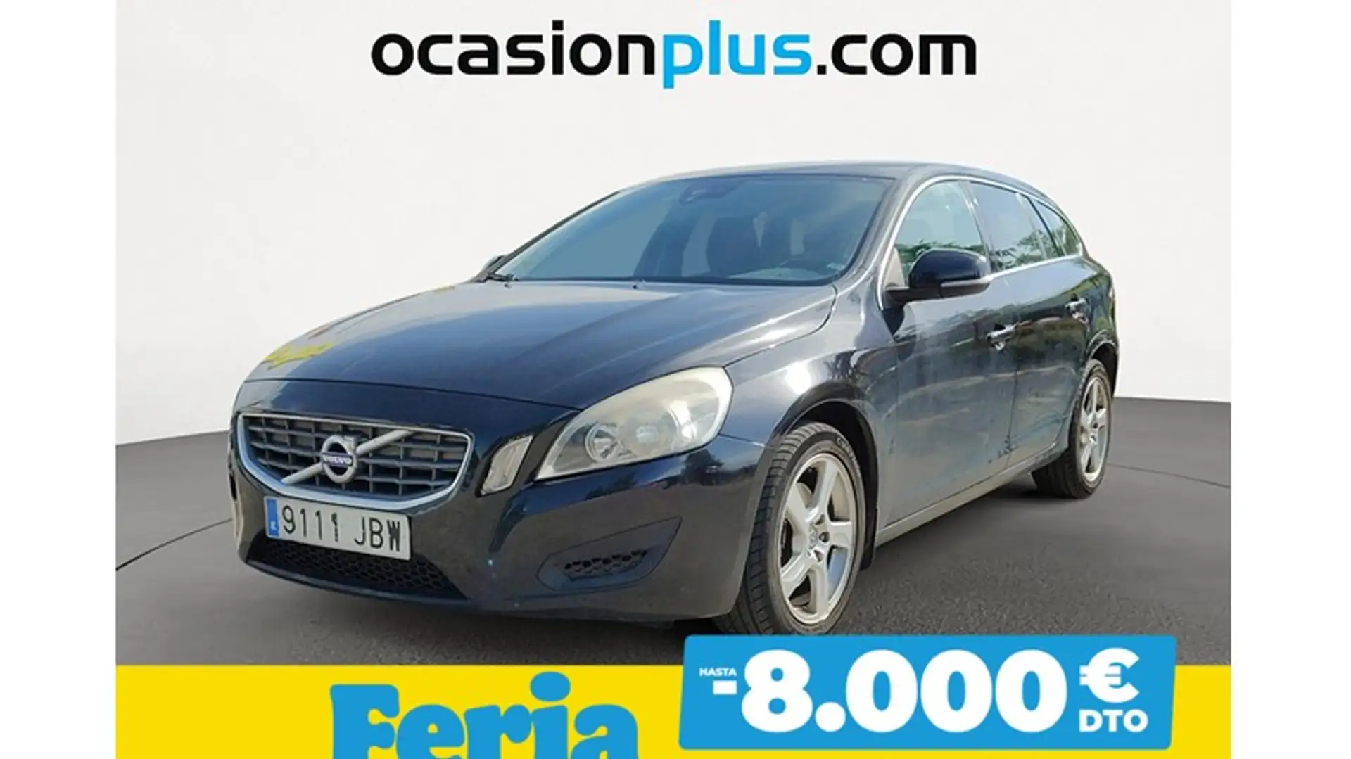 Volvo V60 D2 Momentum Zwart - 1