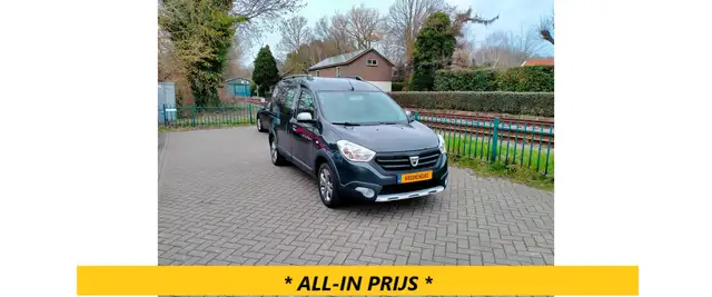 Dacia Dokker 1.2 TCe S&S Stepway airco cruise navi trekhaak ALL