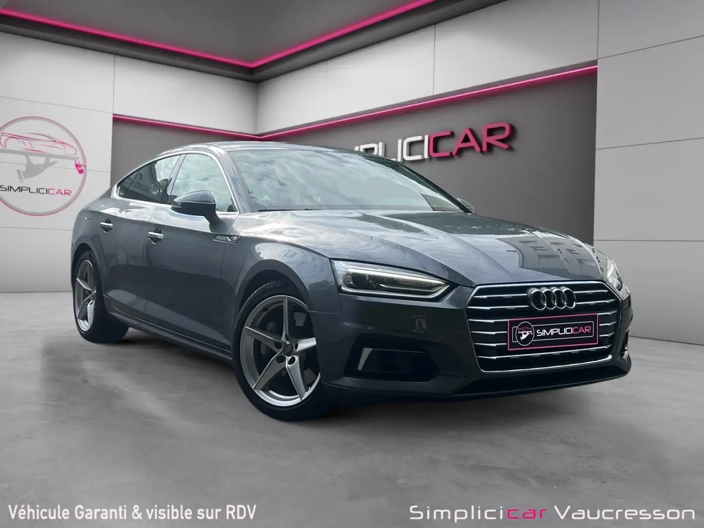 Audi A5 A5 Sportback 2.0 TFSI 252 S tronic 7 Gris - 1