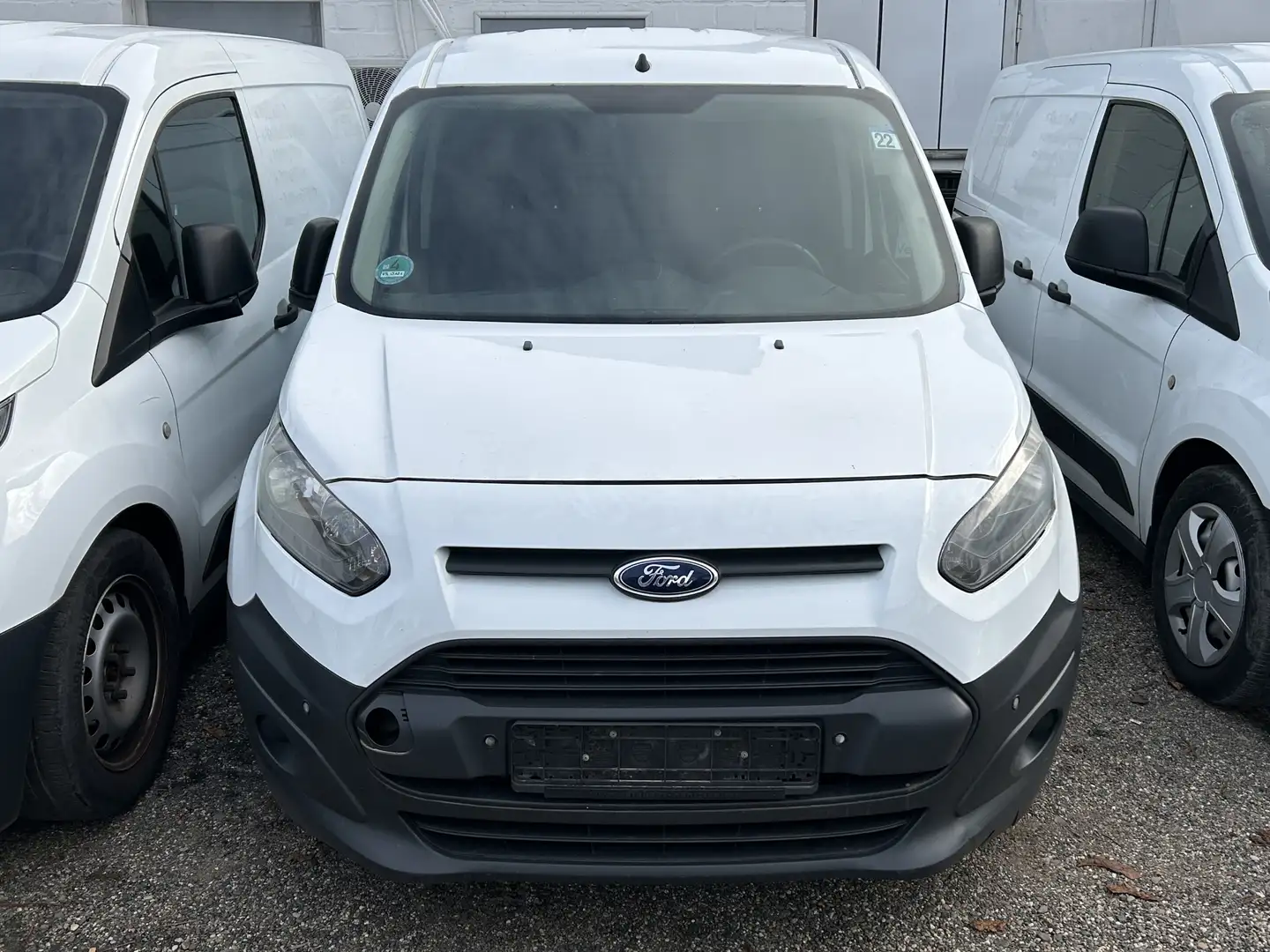 Ford Transit Connect Motorschaden! Regalsystem Weiß - 1