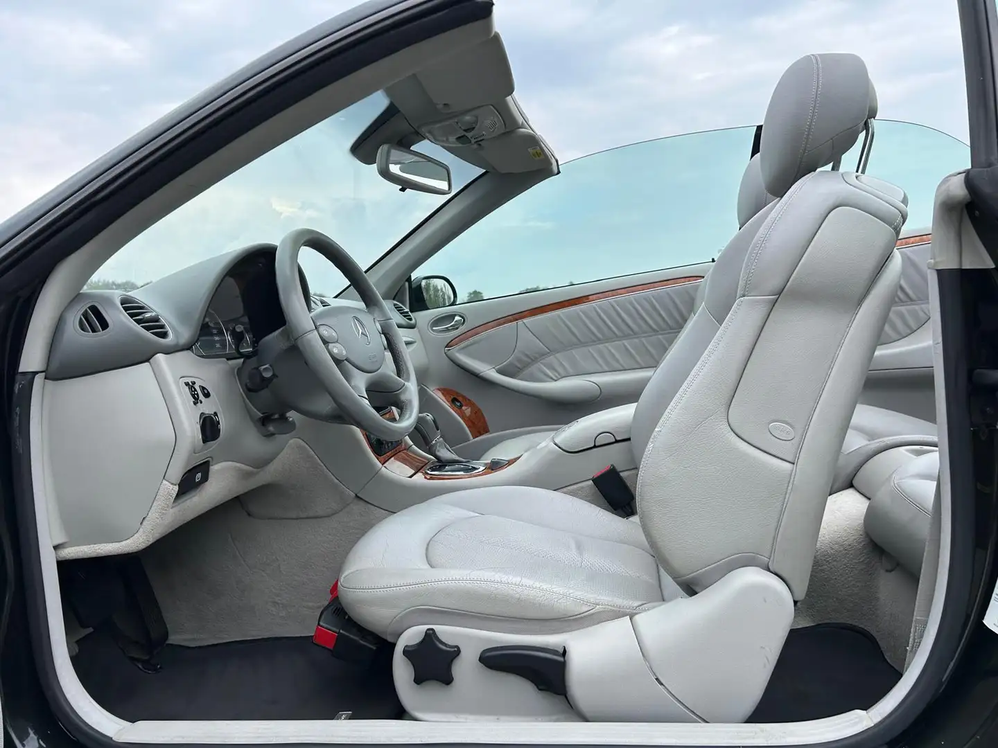 Mercedes-Benz CLK 240 Cabrio Avantgarde / Youngtimer !! / Mooi Cabriodak Negru - 2