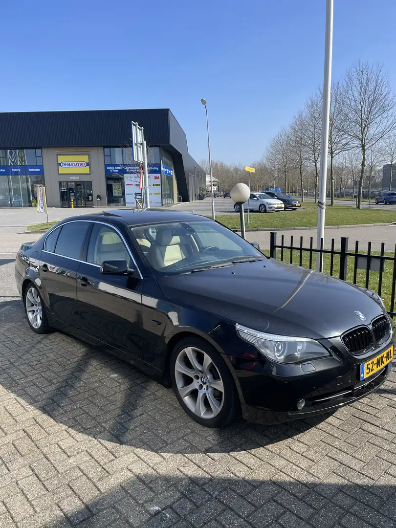 BMW 520 520i High Executive Aut Zwart Noir - 1