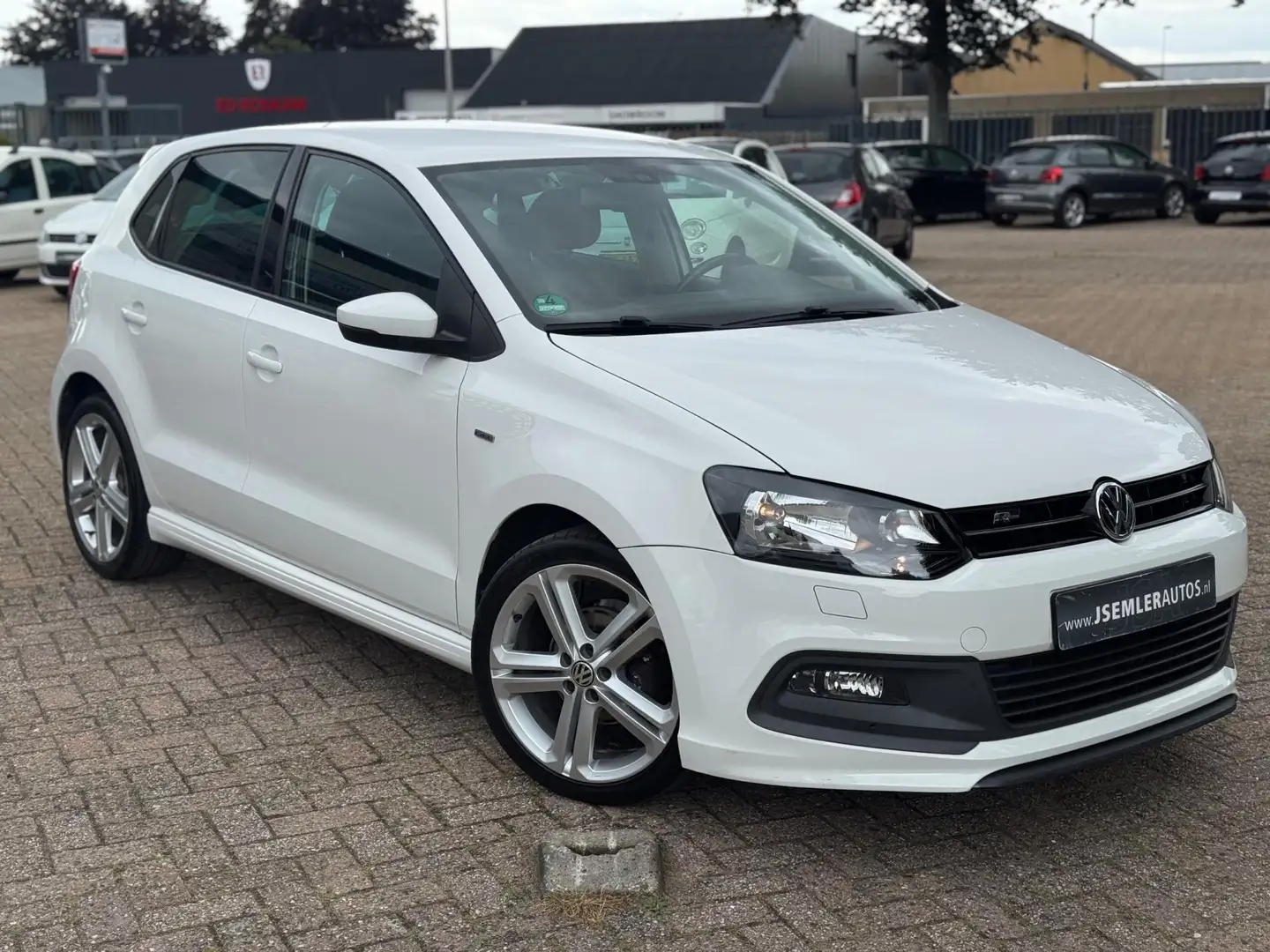 Volkswagen Polo 1.2 R-Line Edition CLIMA PDC CRUISE CTRL APPLE CAR Blanc - 2