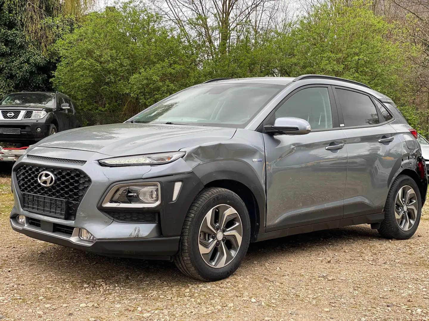 Hyundai KONA Trend Hybrid 2WD,1,6 Ltr.,VOLL LED,Navi,Automatik Grau - 1