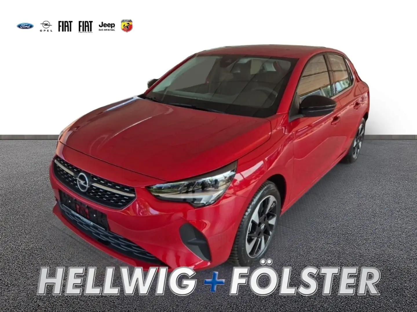 Opel Corsa-e F Elegance Navi LED Klimaautom. Rojo - 1