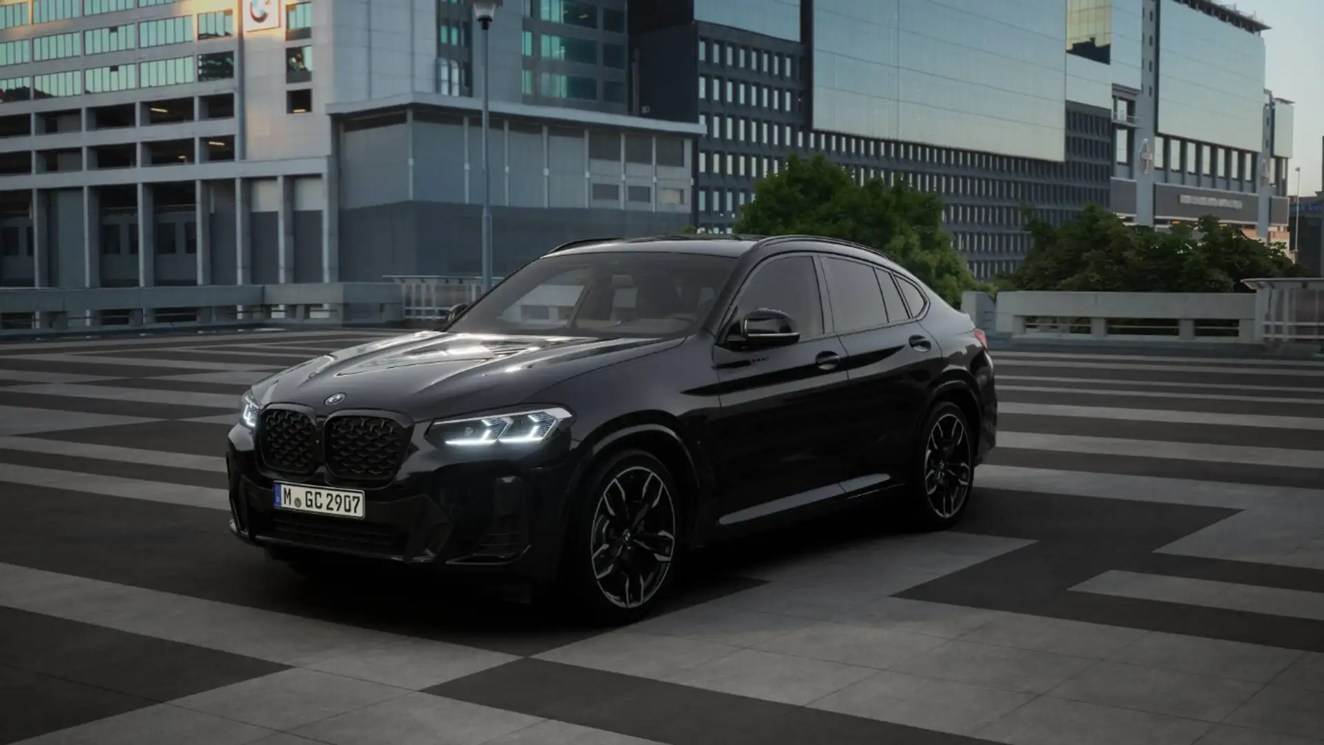 BMW X4 xDrive30d Aut. ///M-Sport Laser PanoSD StHzg Schwarz - 1