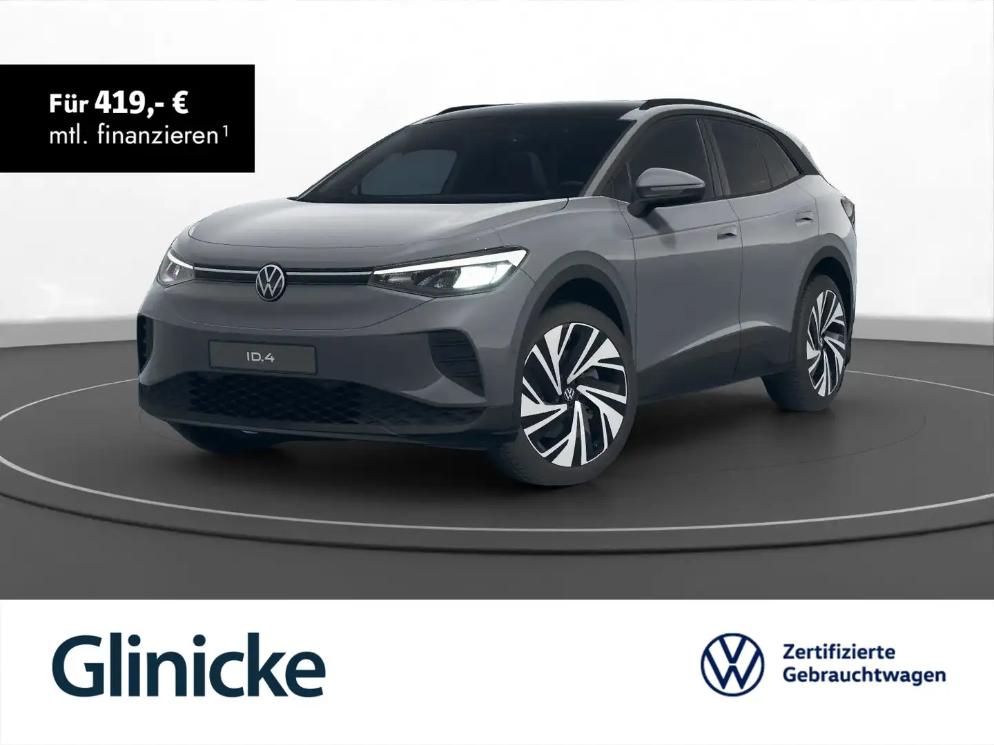 Volkswagen ID.4 Pro Pano LED LM 21" Navi 360° ACC Grau - 1