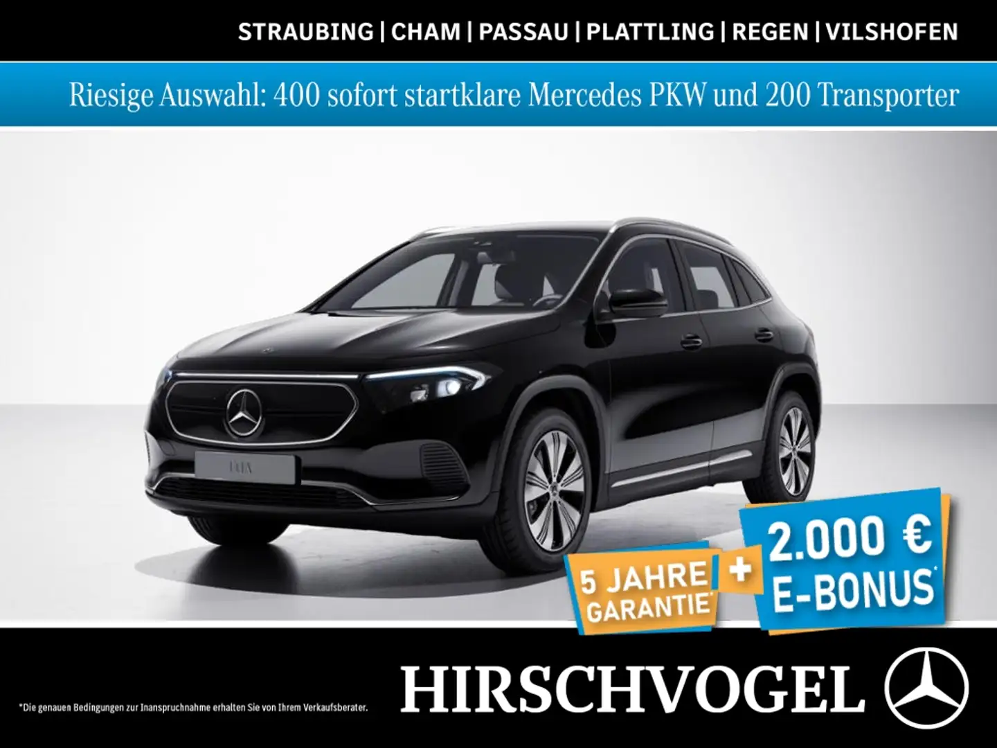 Mercedes-Benz EQA 250 Progressive+MBUX+Navi-P.+LED+Kam+SHZ+DAB Schwarz - 1