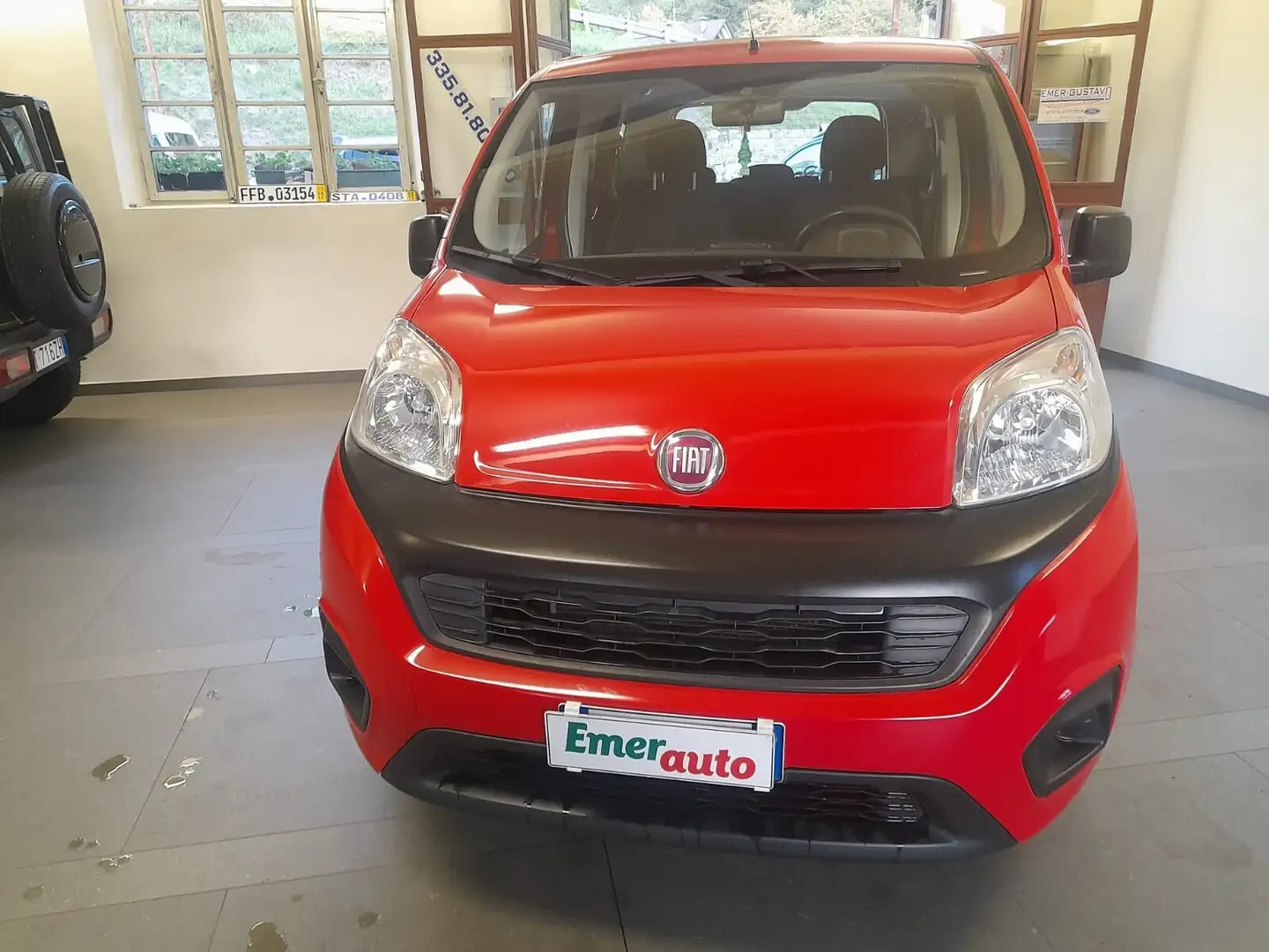 Fiat Qubo QUBO 1.4 8V 77 CV Easy Rouge - 2