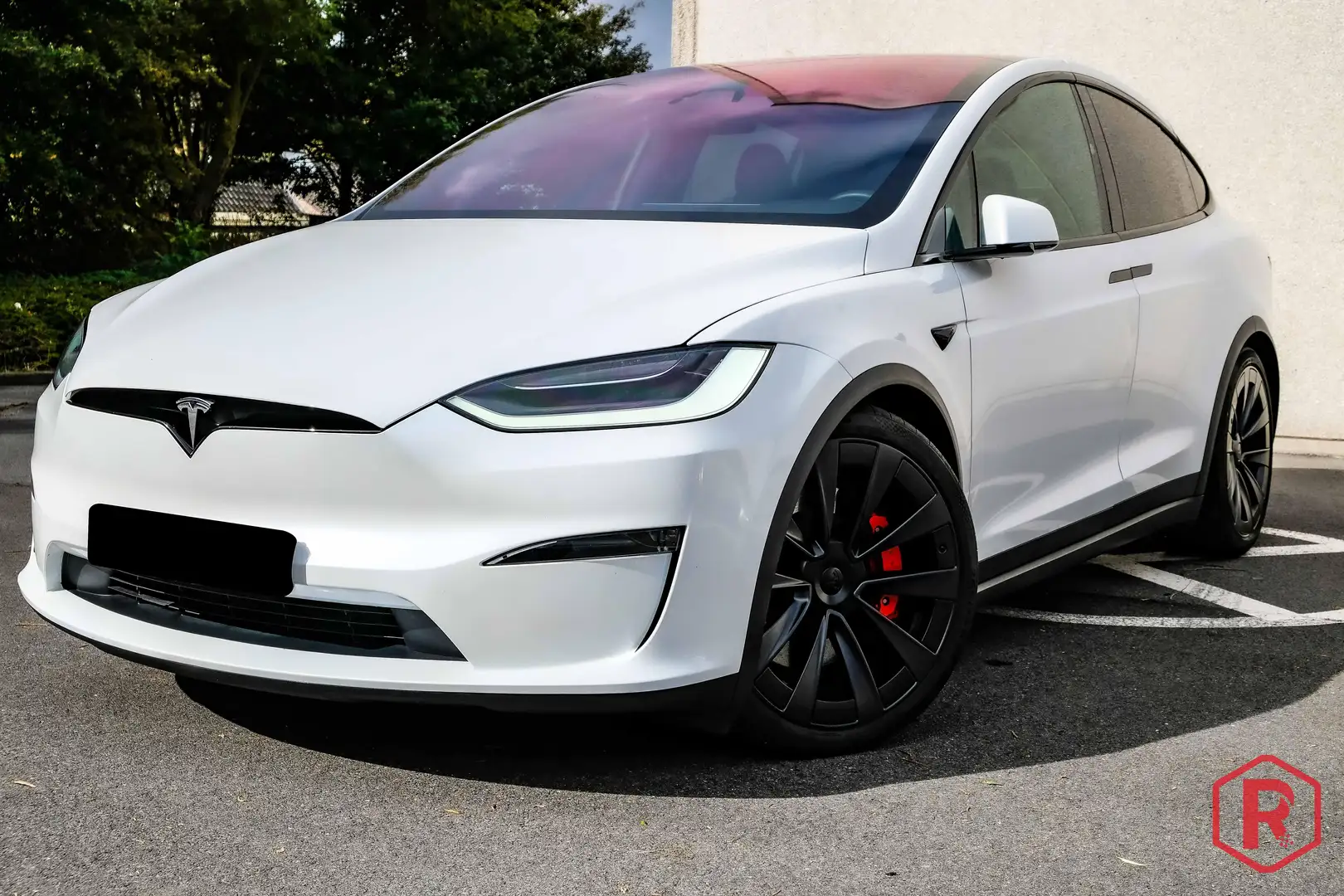 Tesla Model X Plaid 1020pk FSD 4 Turbine AWD Garantie Белый - 1