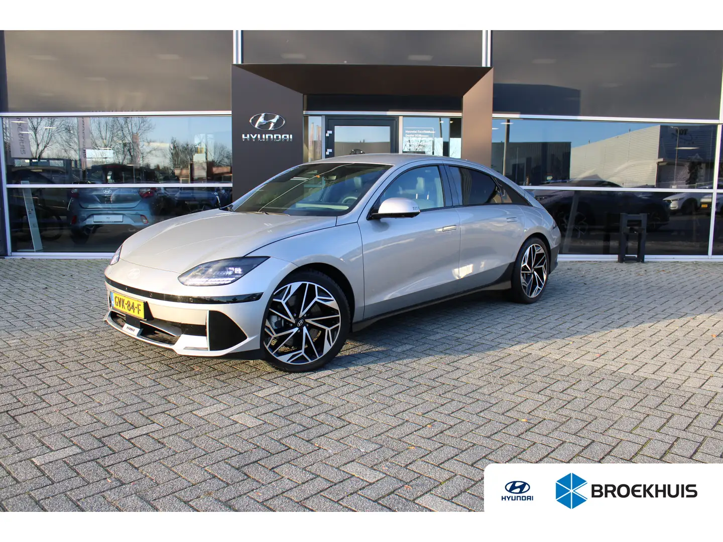 Hyundai IONIQ 6 Lounge 77.4 kWh | Leder | 360 camera | Elektrische Gris - 1