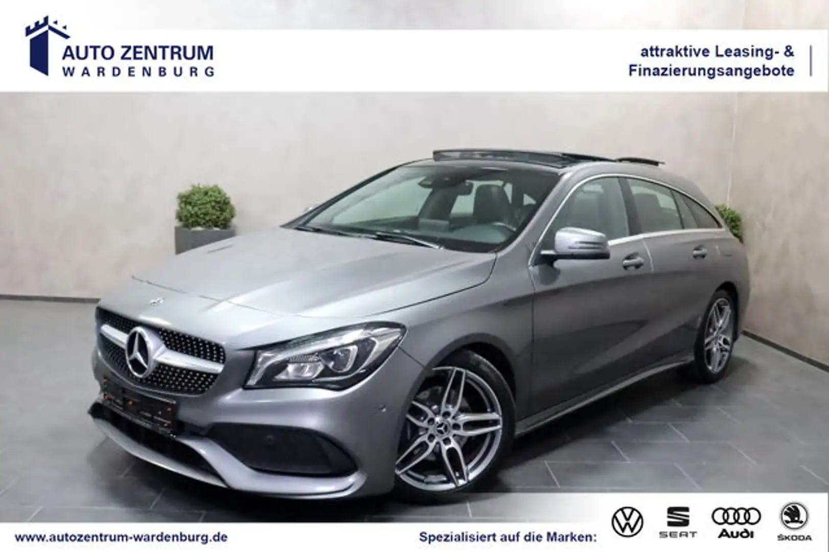 Mercedes-Benz CLA AMG Line Aut. KAMERA LEDER PANO H/K LED NAVI Gri - 1