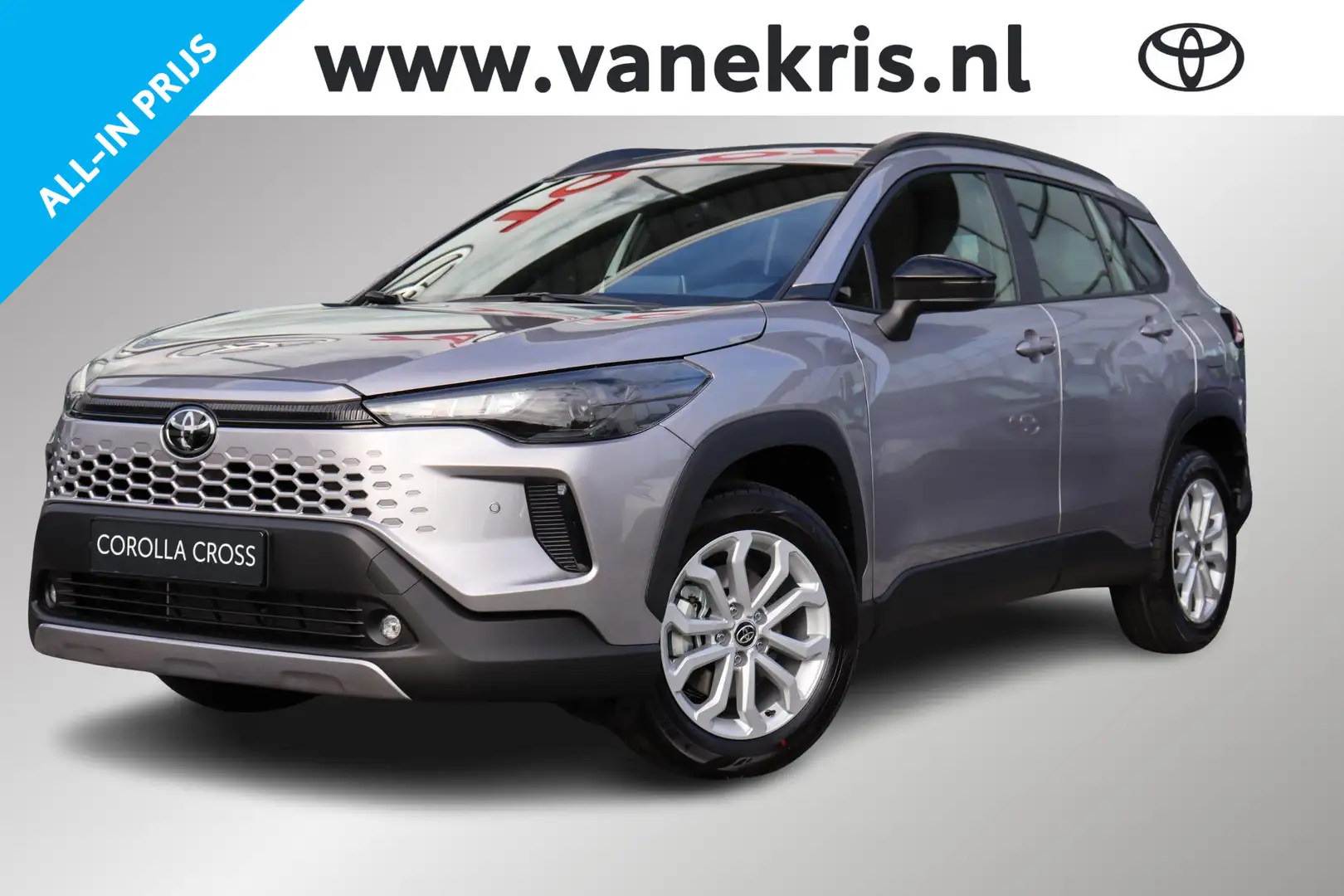 Toyota Corolla Cross Hybrid 140 Active, Safety pack, BSM, Apple carplay Argent - 1