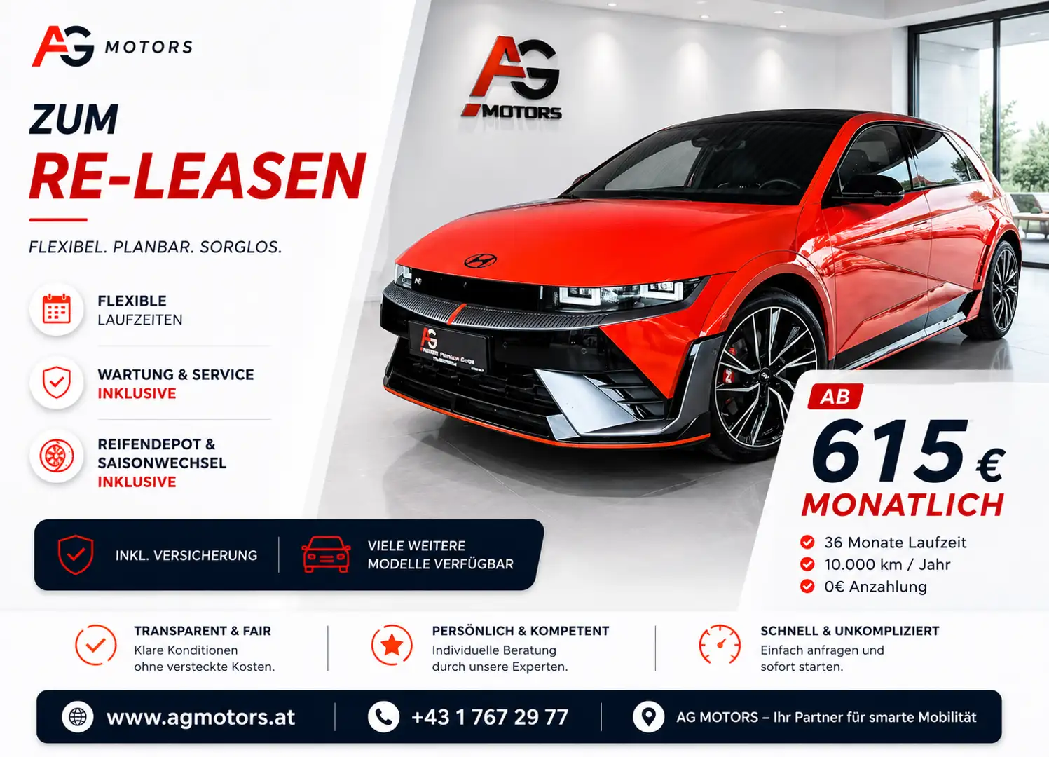 Hyundai IONIQ 5 Elektro 84kWh N Long Range AWD Aut. Orange - 1