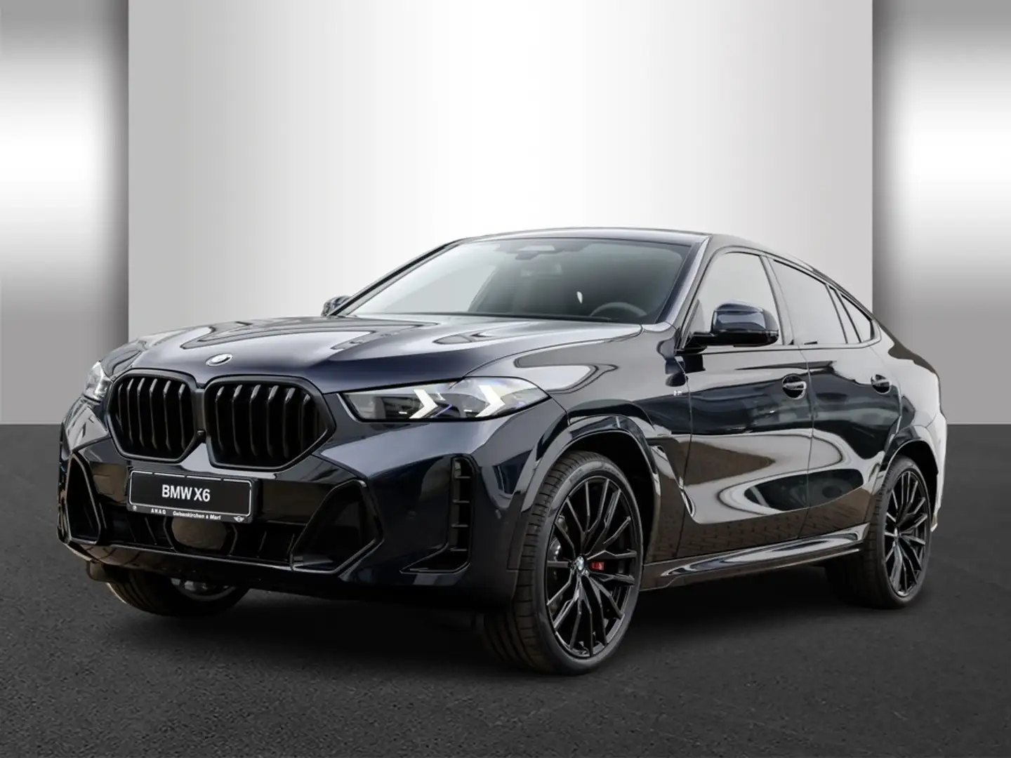 BMW X6 xDrive40d M Sport Navi Leder Tempom.aktiv Panorama Zwart - 2