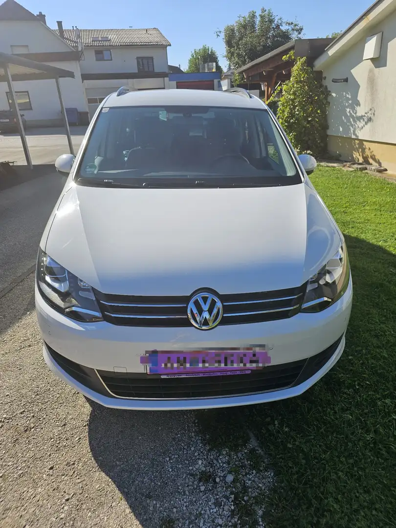Volkswagen Sharan Cool BMT 2,0 TDI Weiß - 1