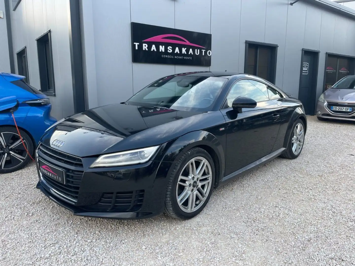 Audi TT 2.0 TDI 184 ch S-Line Noir - 1