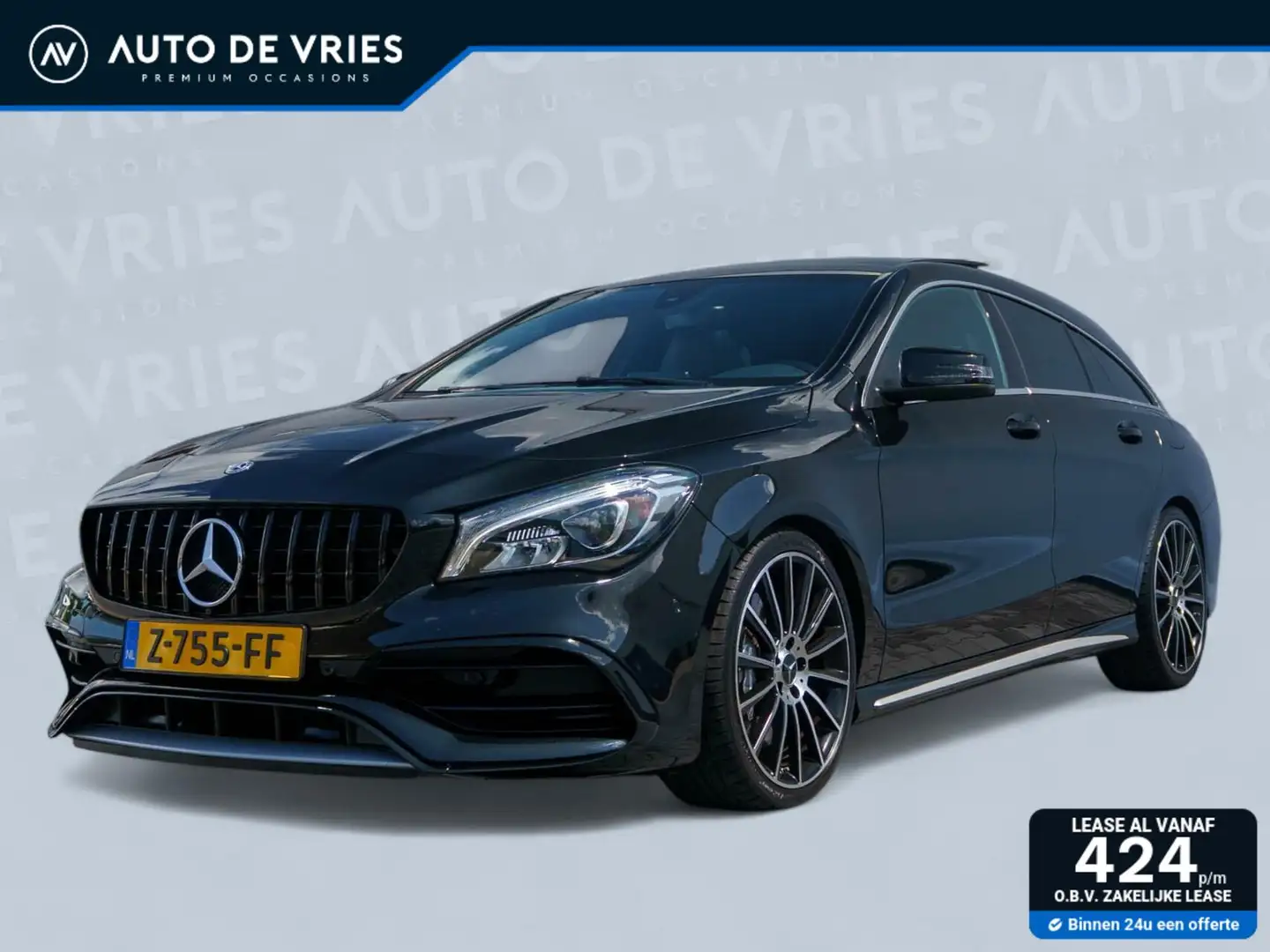 Mercedes-Benz CLA 45 AMG Shooting Brake 4MATIC 381pk | Panoramadak | 19 inc Zwart - 1