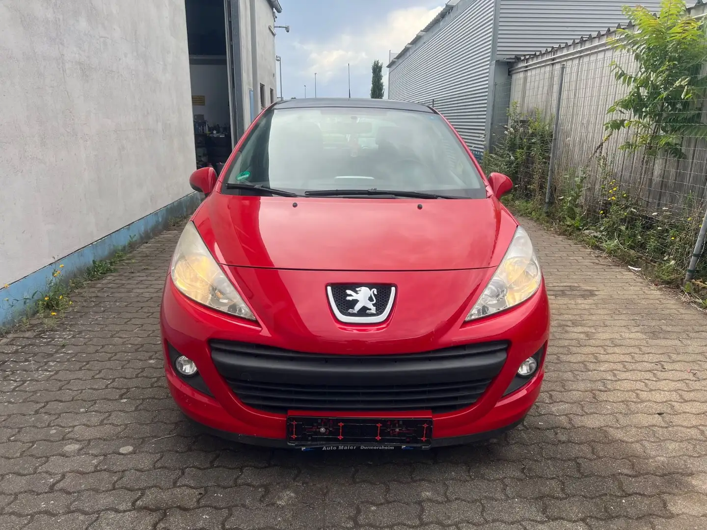 Peugeot 207 Filou 95 VTi LED , KLIMA, PANORAMA GLASDACH Rosso - 2