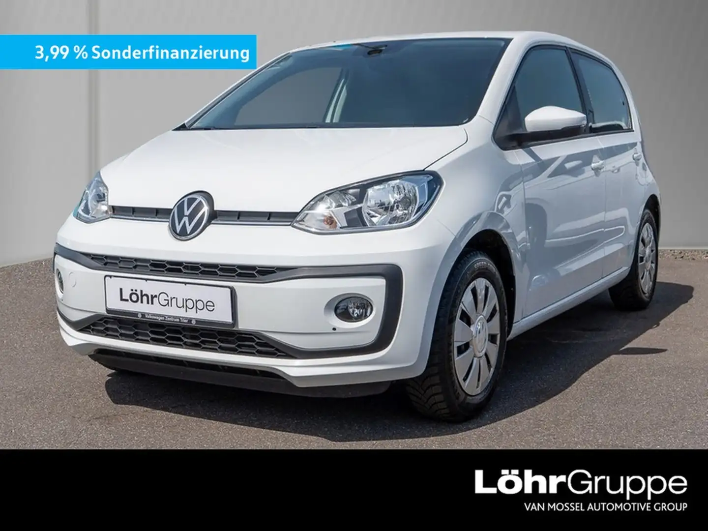 Volkswagen up! 1.0 Fahrerassistenzpaket, Rear-View Weiß - 1