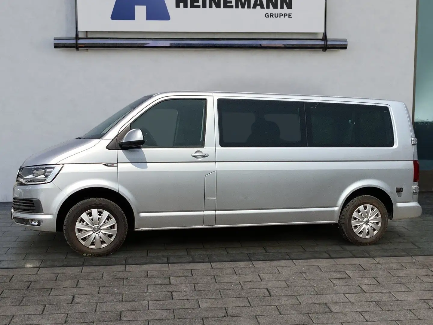 Volkswagen T6 Caravelle 2.0 TDI Comfortline lang DSG Navi LED Argent - 2