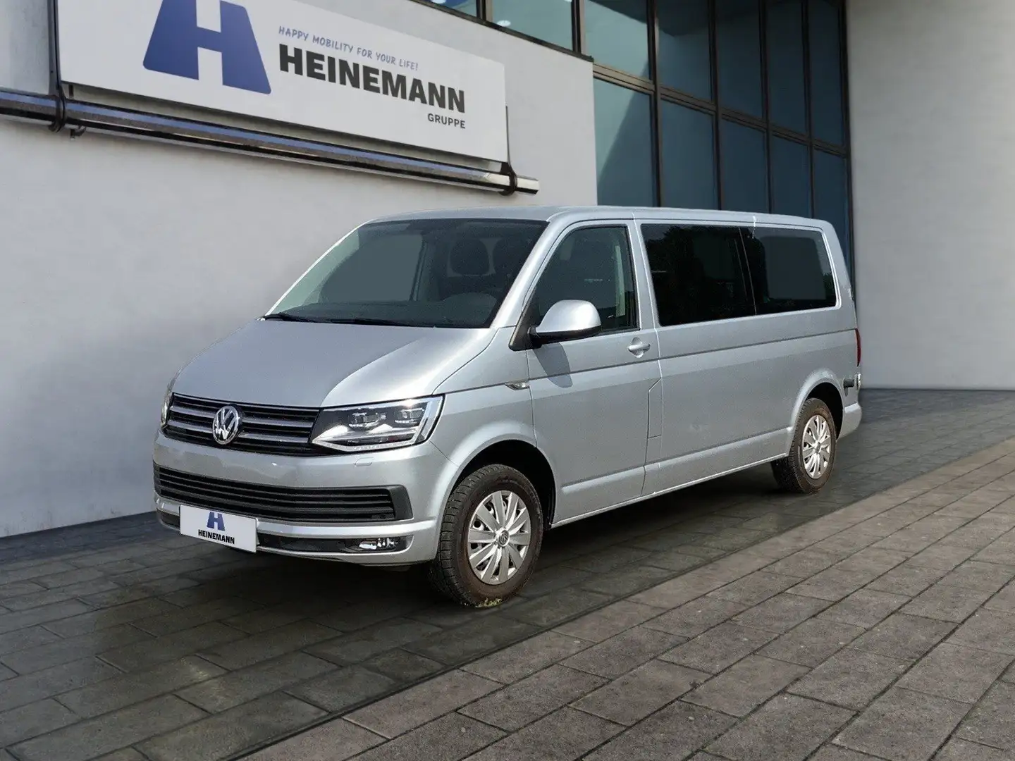 Volkswagen T6 Caravelle 2.0 TDI Comfortline lang DSG Navi LED Argent - 1